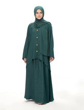 CO-ORD SET DEEP GREEN