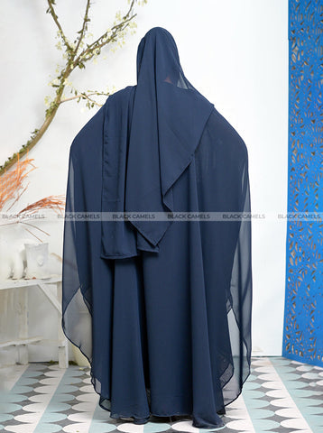 Blue Butterfly Abaya – Zarakashi