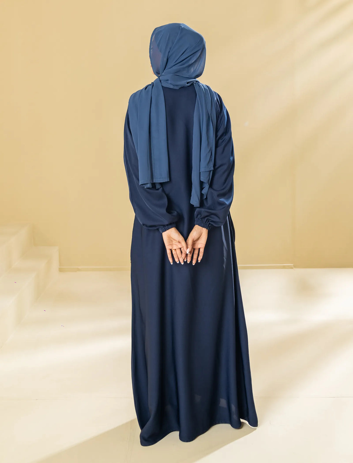 Sapphire  Abaya - Navy Blue