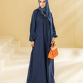 Sapphire  Abaya - Navy Blue
