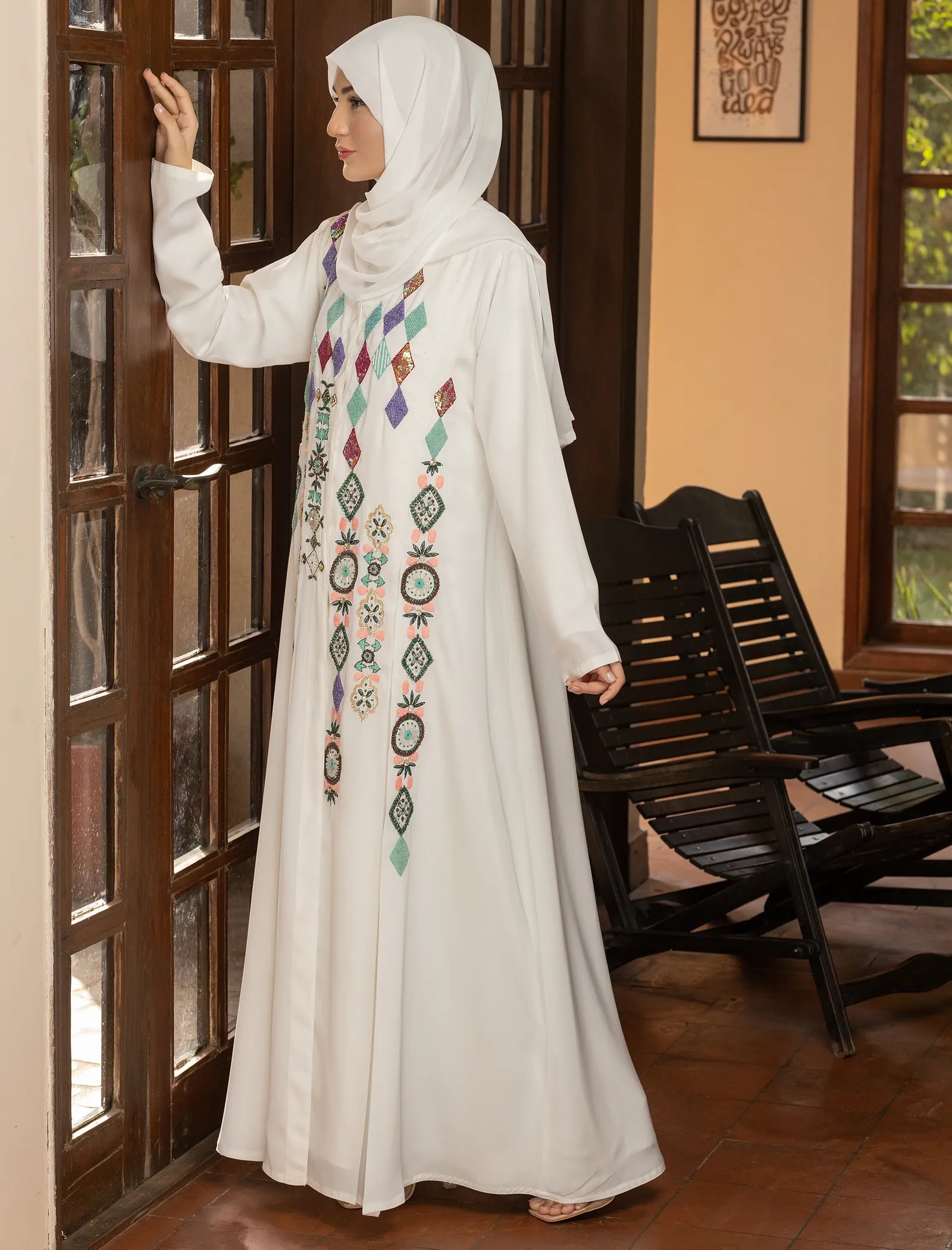 Hand-crafted Habiba Abaya