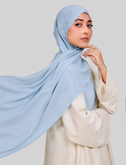Plain Hijab - Powder Blue