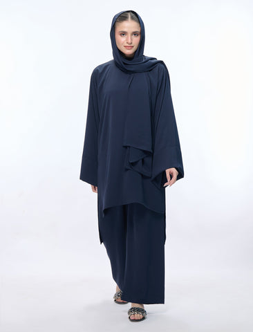 BASIC CO-ORD SET - NAVY BLUE