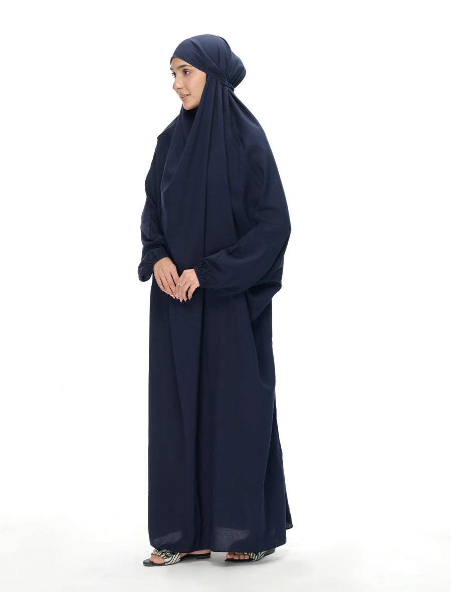 1- Piece Prayer Fit -Navy Blue