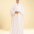 1- Piece Prayer Fit - White