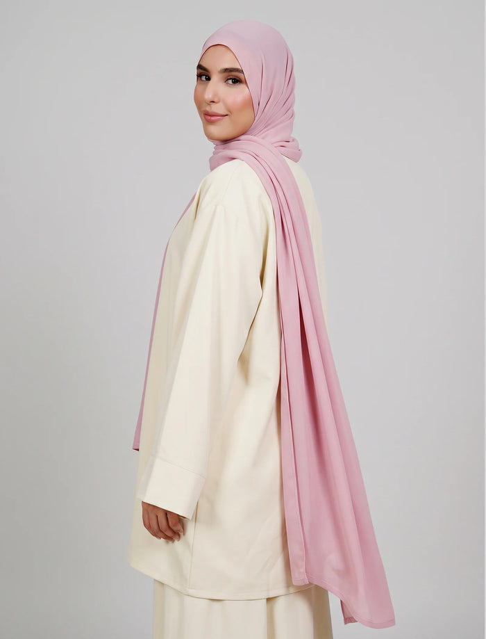 Plain Hijab - Blush Pink