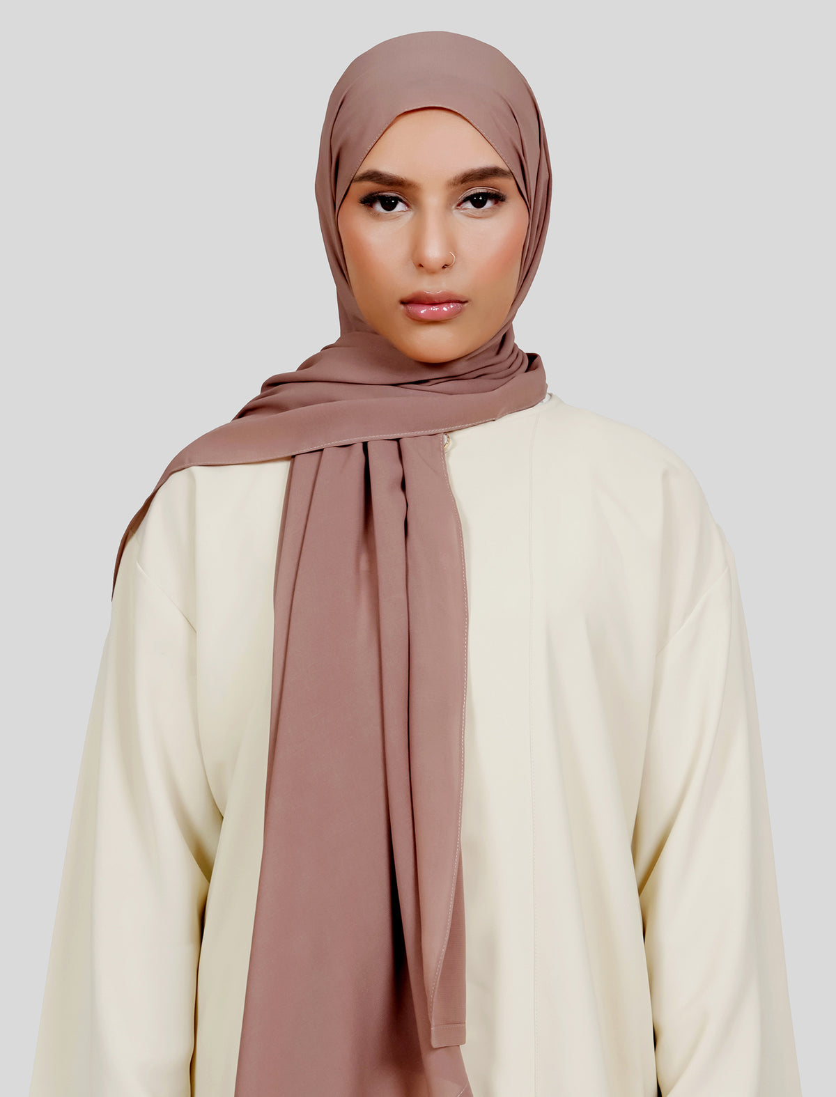 Plain Hijab – Rosewood