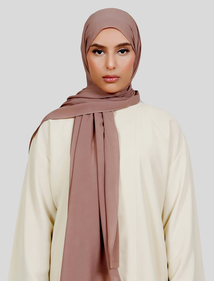 Plain Hijab – Rosewood