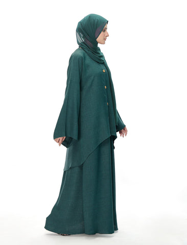 CO-ORD SET - DEEP GREEN