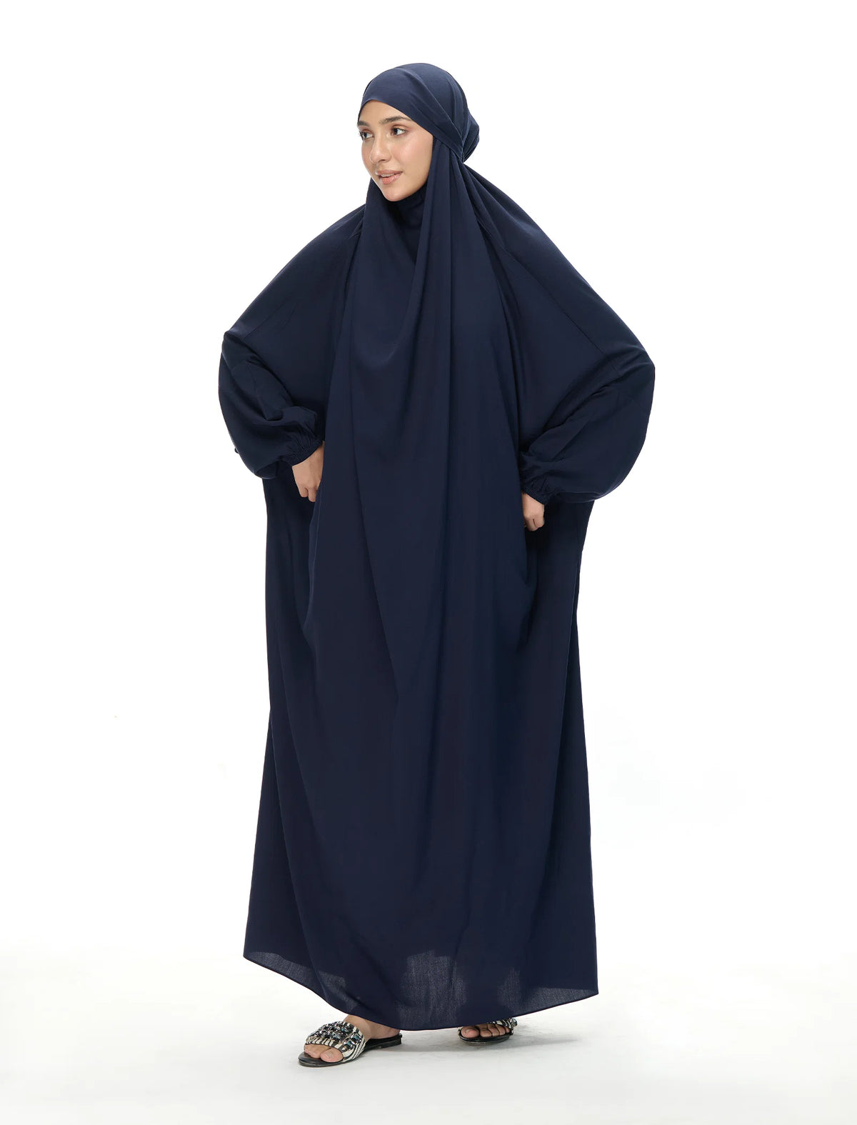 1- Piece Prayer Fit -Navy Blue