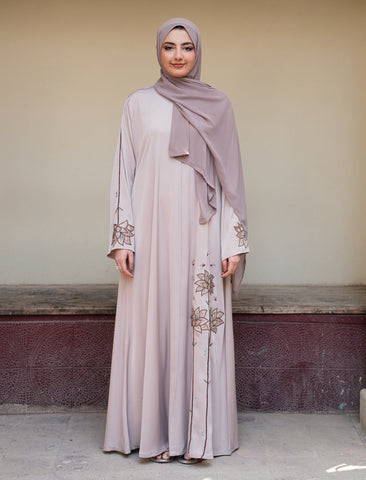 BEIGE FLORA
