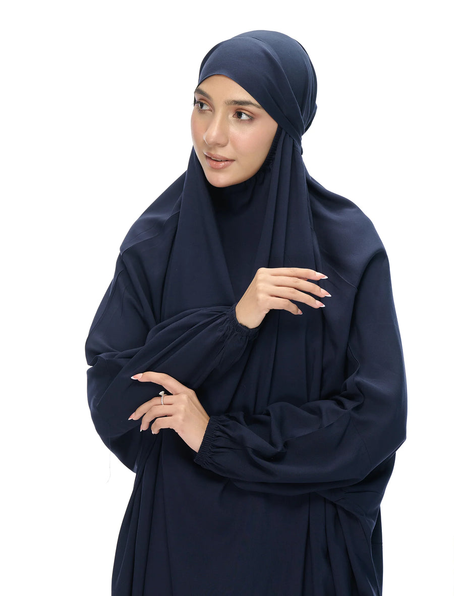 1- Piece Prayer Fit -Navy Blue