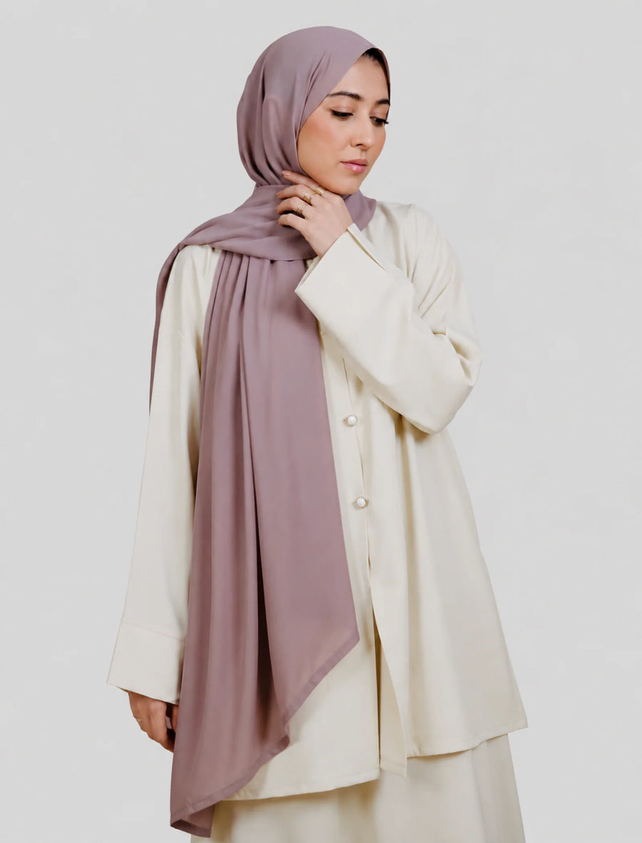 Plain Hijab - Dusty Mauve