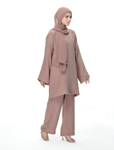 CO-ORD SET - LIGHT TAUPE