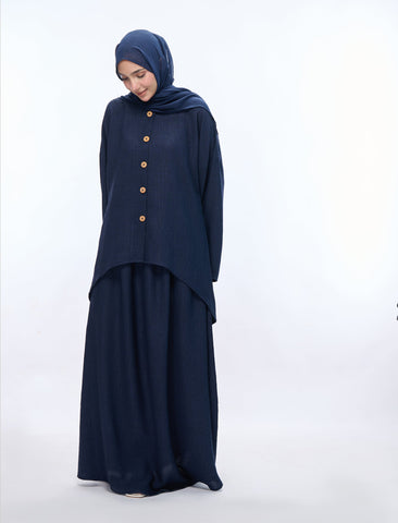 CO-ORD SET - NAVY BLUE