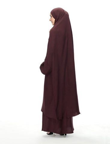 JILBAB SET - BROWN