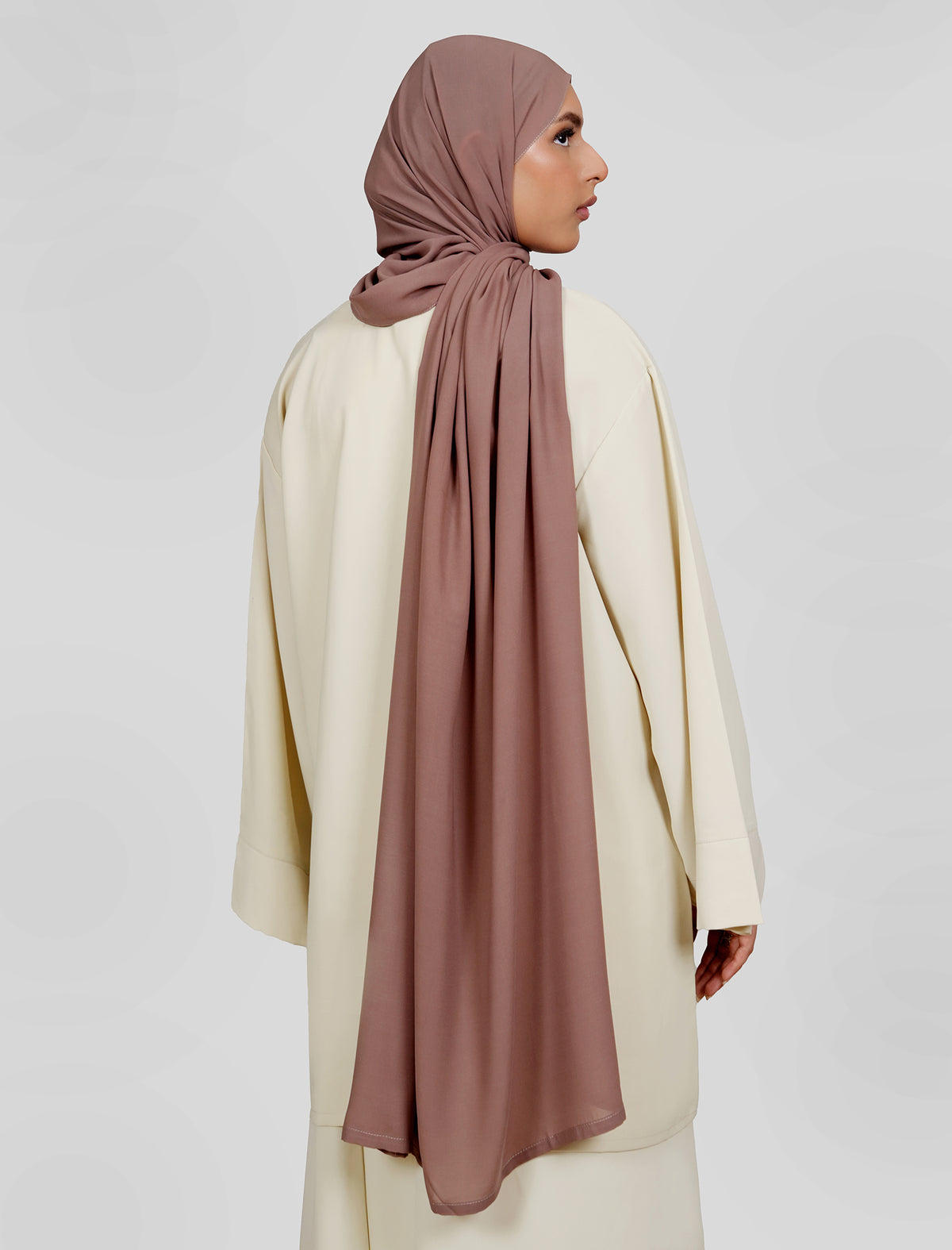 Plain Hijab – Rosewood