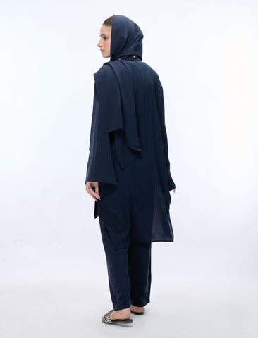 BASIC CO-ORD SET - NAVY BLUE