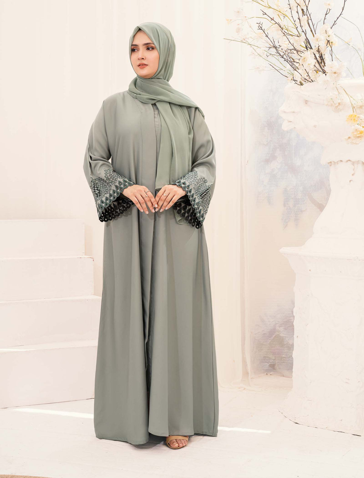 Hareer Abaya Set