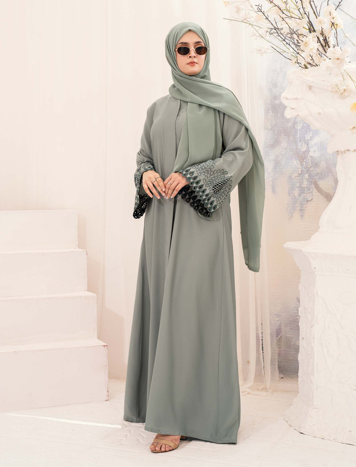 Hareer Abaya Set