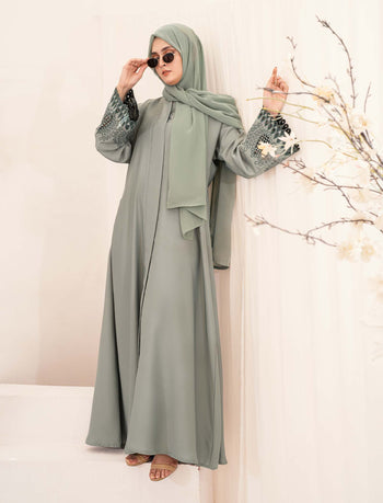 Hareer Abaya Set