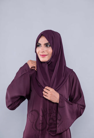 Simple flowy abaya