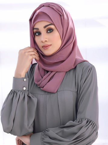 Aafaq Front-Closed Maxi Abaya