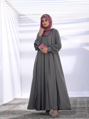 Aafaq Front-Closed Maxi Abaya