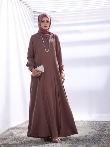 Aafreen Front Open Abaya