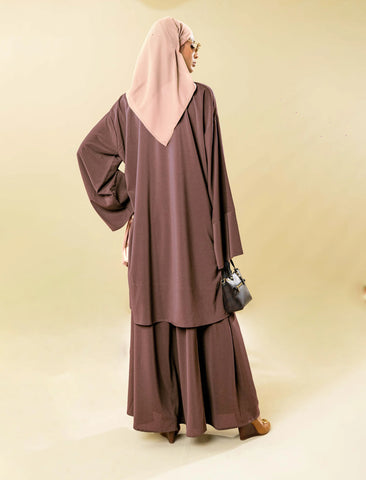 CO-ORD SET - BROWN