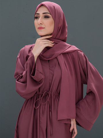 Cyla Front-Open Abaya