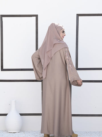 Fatemeh Front Open Luxury Abaya