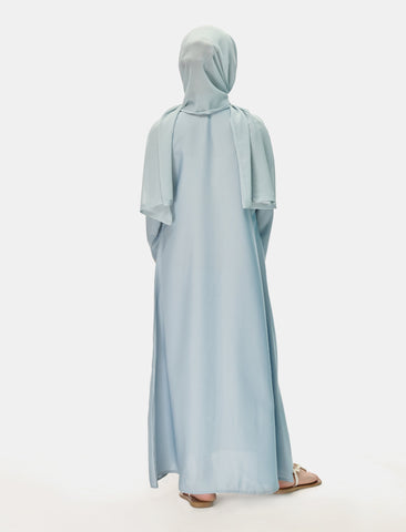 KIDS ABAYA  - ICE BLUE (KIDS)