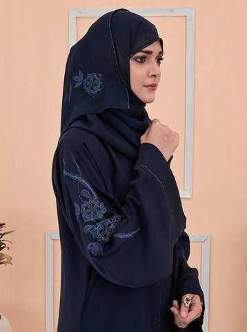 Nermin Embroidered Abaya