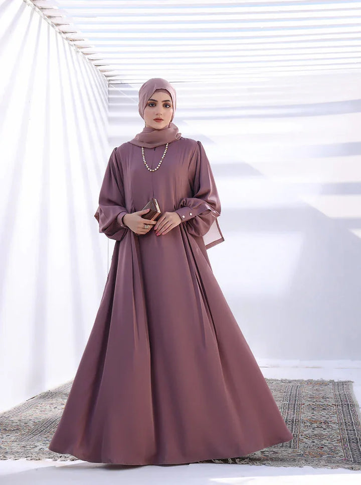 long sleeve ruched mini dress Mew Mews Eachna Long Sleeve Ruched Mini Dress In Wine main image 0