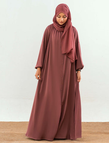 REEM ABAYA- MUAVE