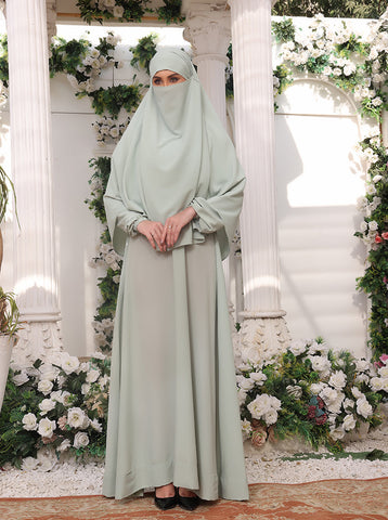 Reyyan Khimar Abaya (2Pcs)