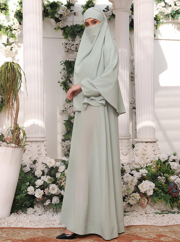 Reyyan Khimar Abaya (2Pcs)