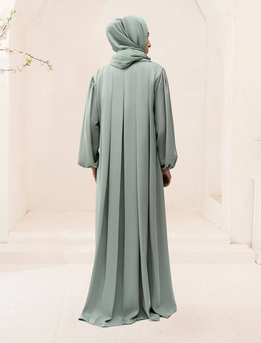 Raihan Abaya Set Sage