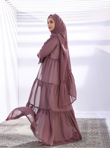 Uzmah 3 Pcs Abaya