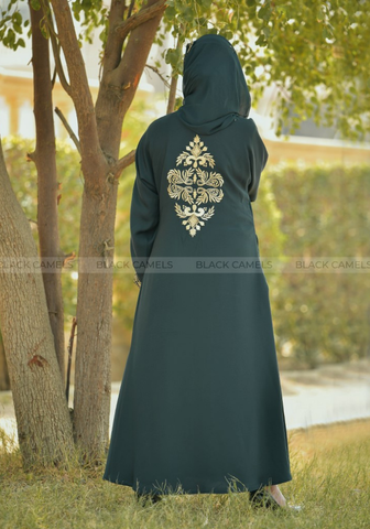 Blossom Front-Open Abaya