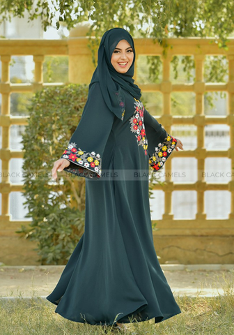 Zephyr Floral Abaya