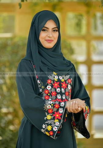 Zephyr Floral Abaya